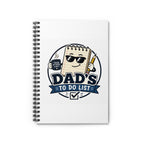 Notebook — "Dad's To Do List" Spiral Ruled Journal