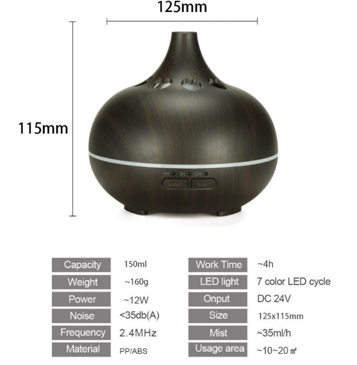 Ultrasonic Aroma Diffuser and Air Purifier Humidifier
