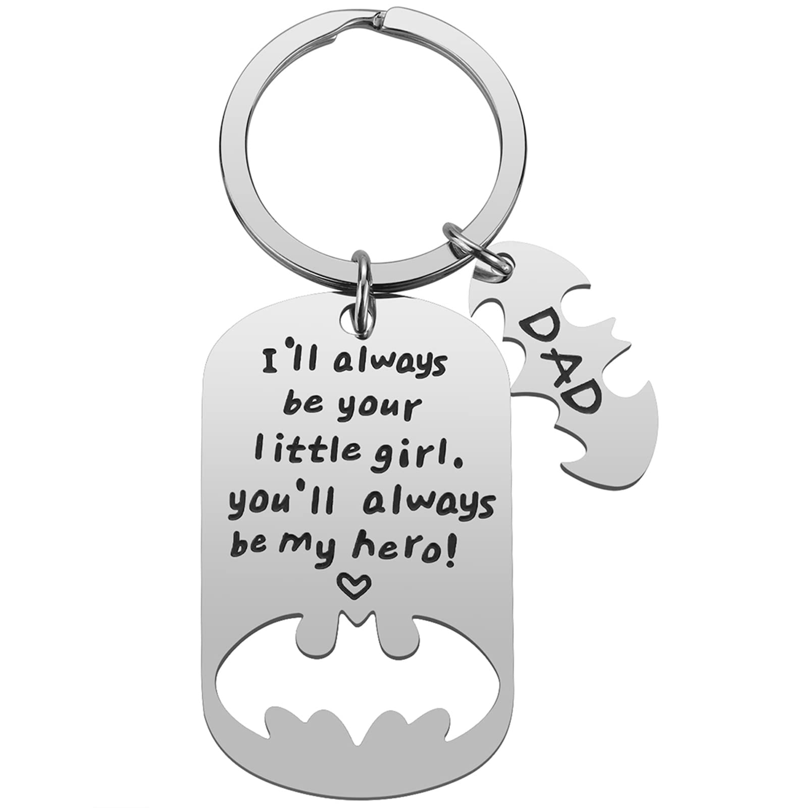 Fathers Day Gifts from Daughter - Batman Key Chain