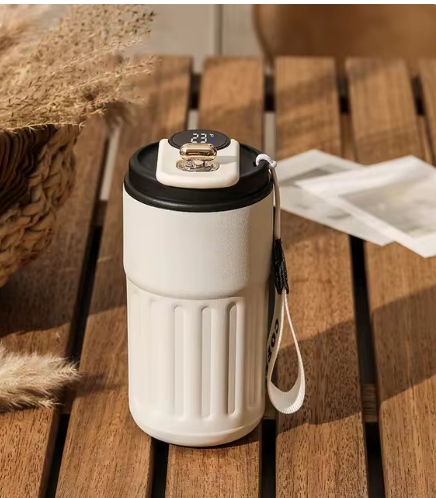 Smart Digital Thermal Stainless Steel Coffee Mug
